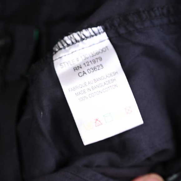 Men's Navy Blue Cotton Shorts - Waist size 31 - Picture 7 of 7